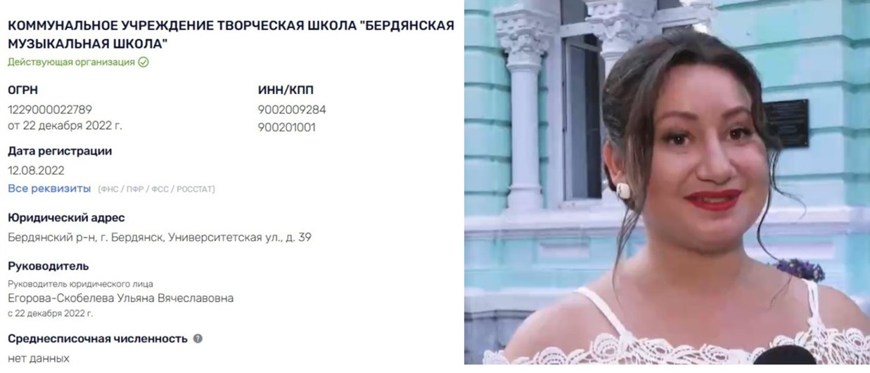Дитячою музичною школою Бердянська керує Улляна Єгорова-Скобелева
