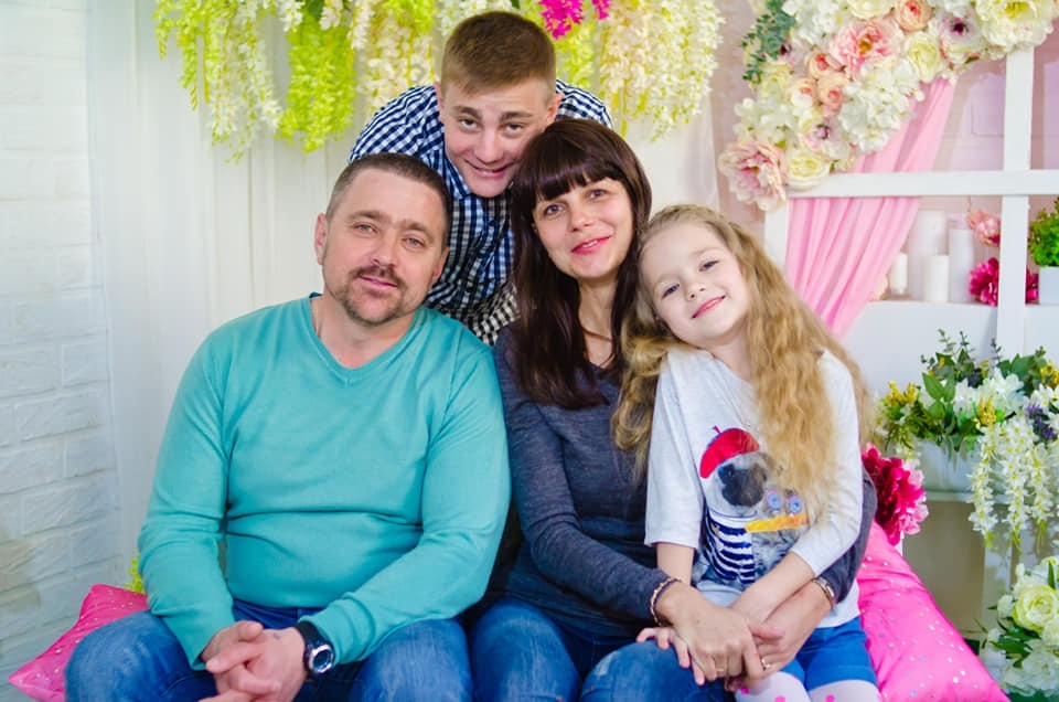 Семья Решетниковых.