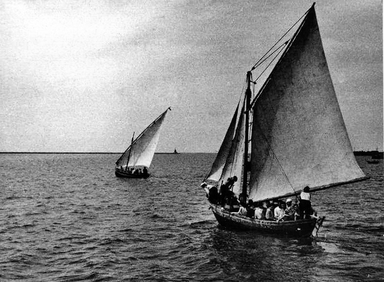 Морская прогулка, довоенная