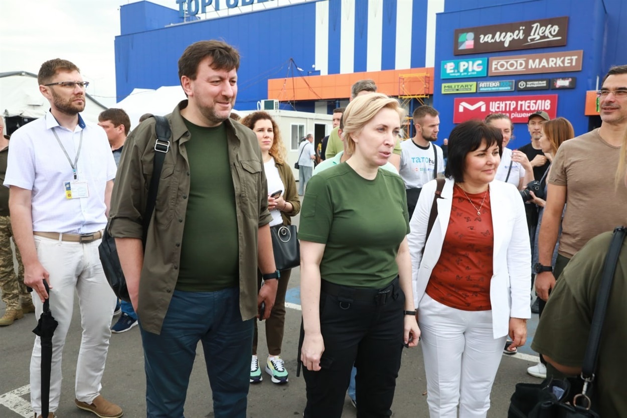 Олександр Старух та Ірина Верещук у Запоріжжі 