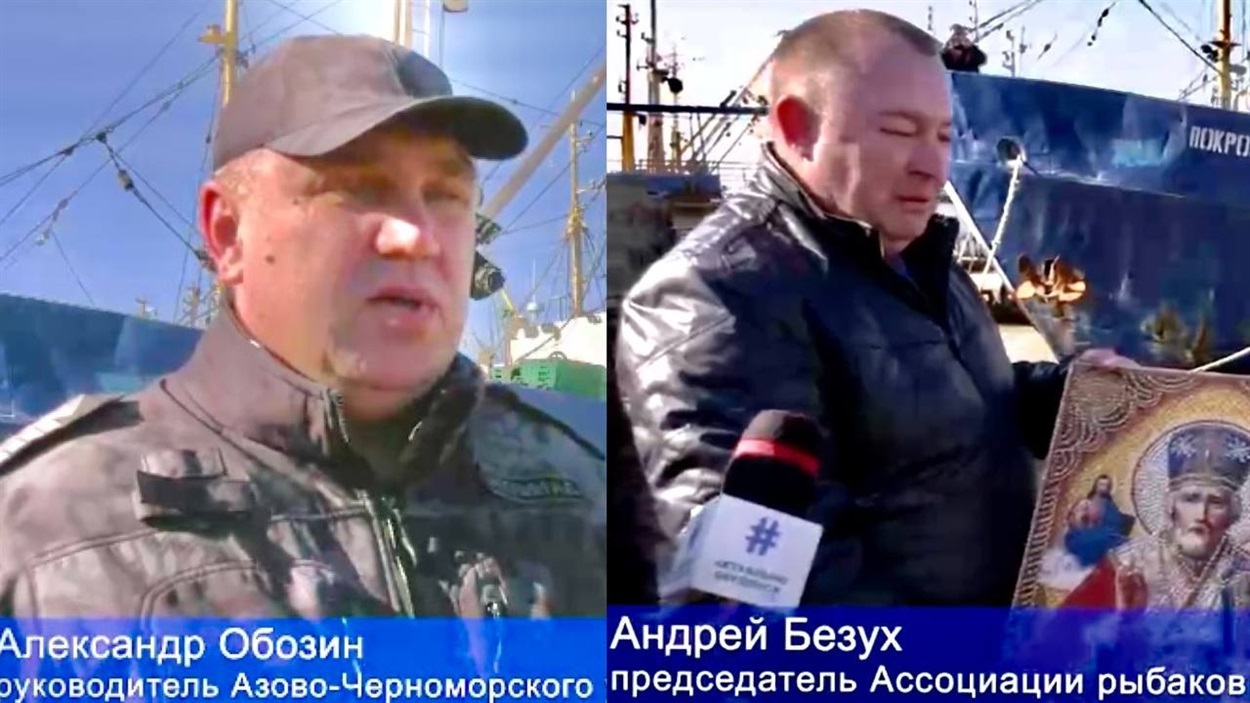Скріншот з відео  пропагандистів, 1 березня 2023 р.