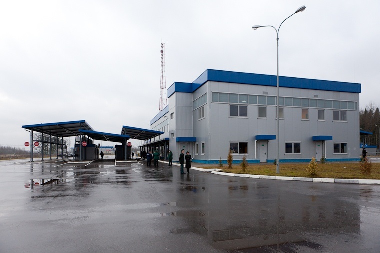 Пункт перетину кордону росії з Латвією Лудонка