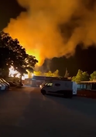 Вид з території хлібокомбинату