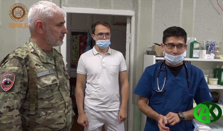 Приміщення, яке облаштували під військовий шпиталь у Бердянську чи десь поблизу міста