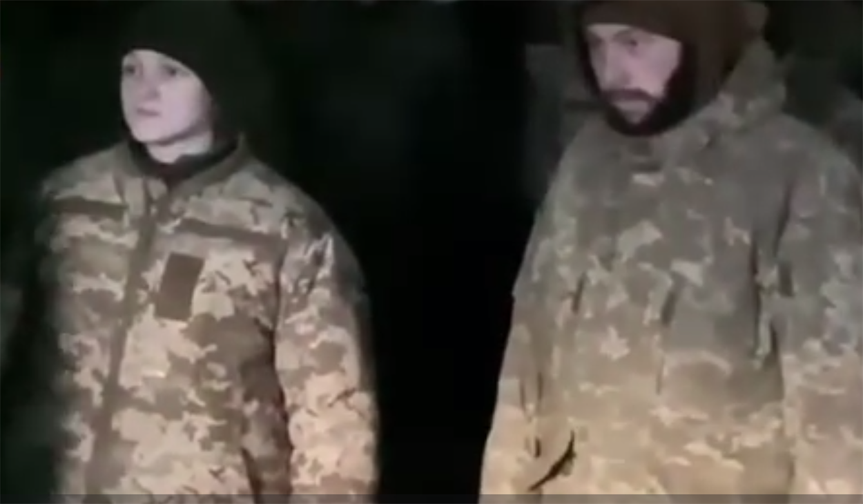 Мар'яна серед інших українських полонених