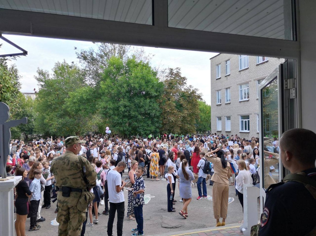 1 вересня в захопленій школі Бердянська
