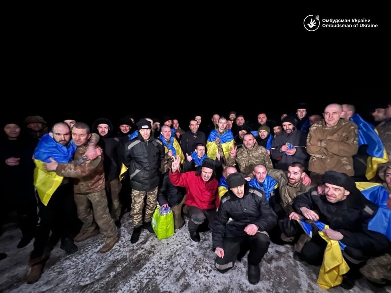 Обмін військовополоненими 3 січня 2024 року, під час якого було звільнено племінника Ольги
