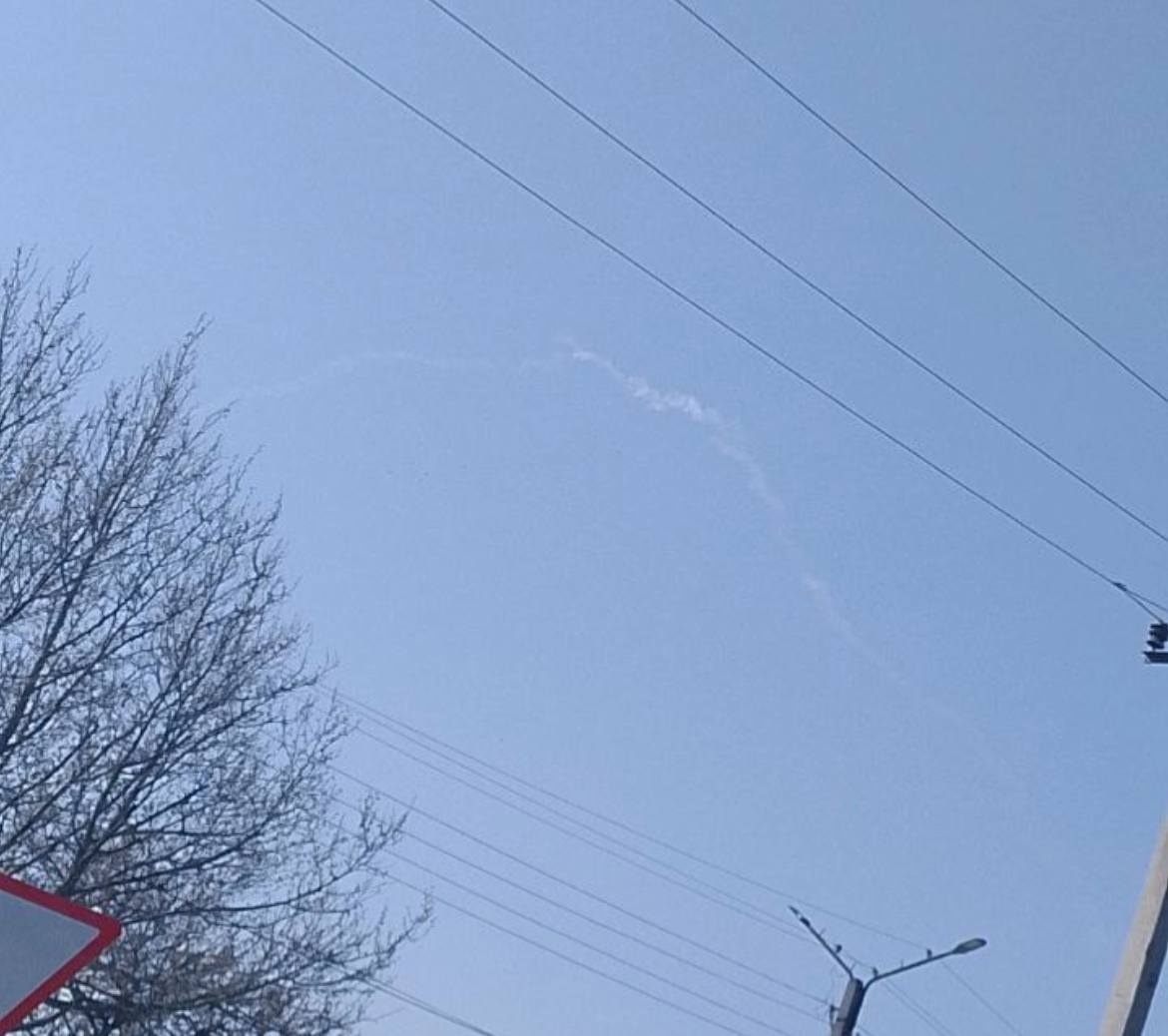 Робота ППО рашистів над Бердянськом