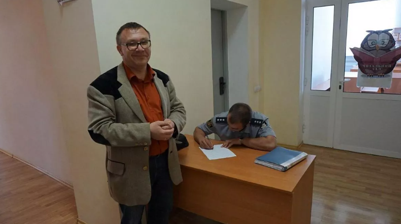 2018 рік, Іван Харченко виступає проти проведення аукціону на продаж місць під ярмаркову торгівлю у Бердянськ