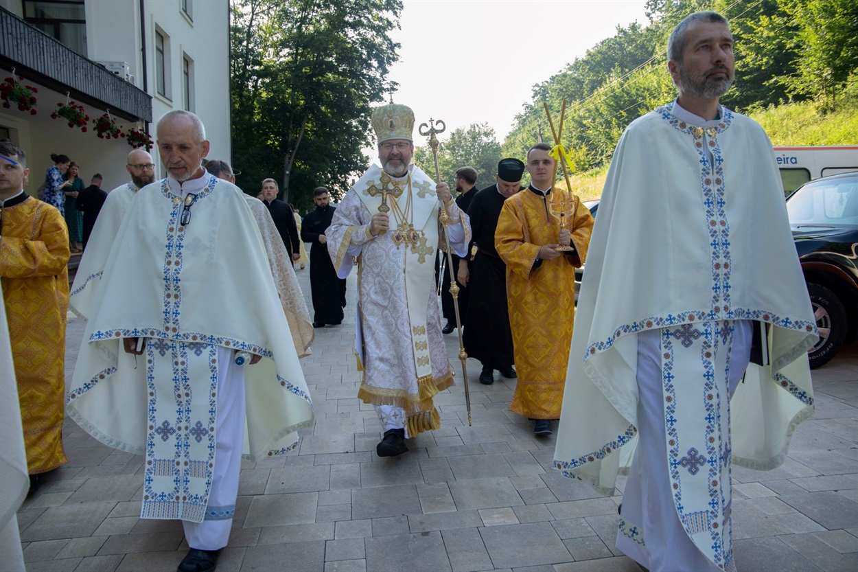 14 липня Іван Левицький і Богдан Гелета співслужили на Архиєрейській Божественній Літургії, яку очолив Блаженніший Святослав