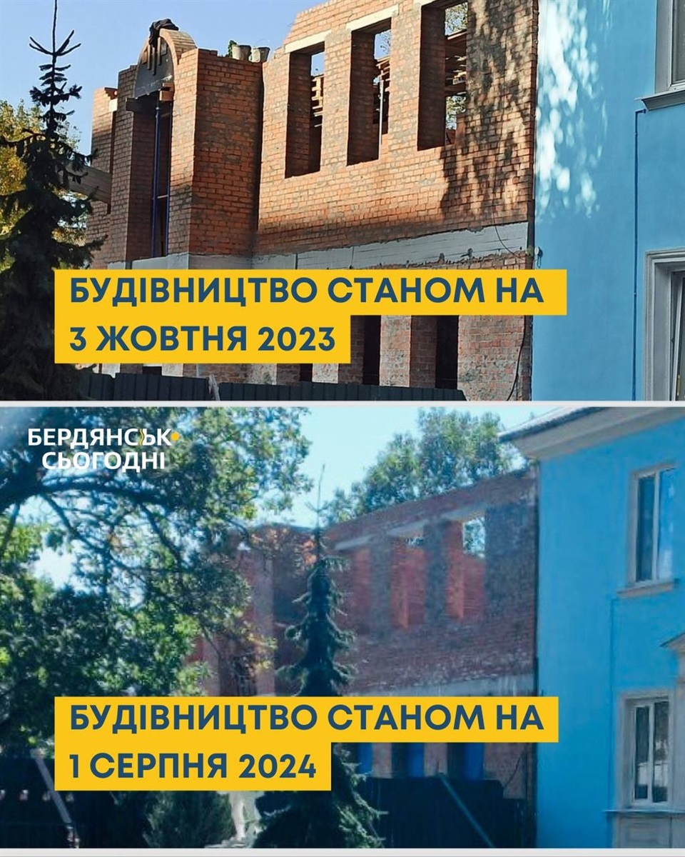 Через 10 місяців стан будівлі не змінився