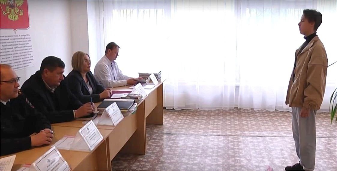 Произовник під час проходження лікарської комісії в рф