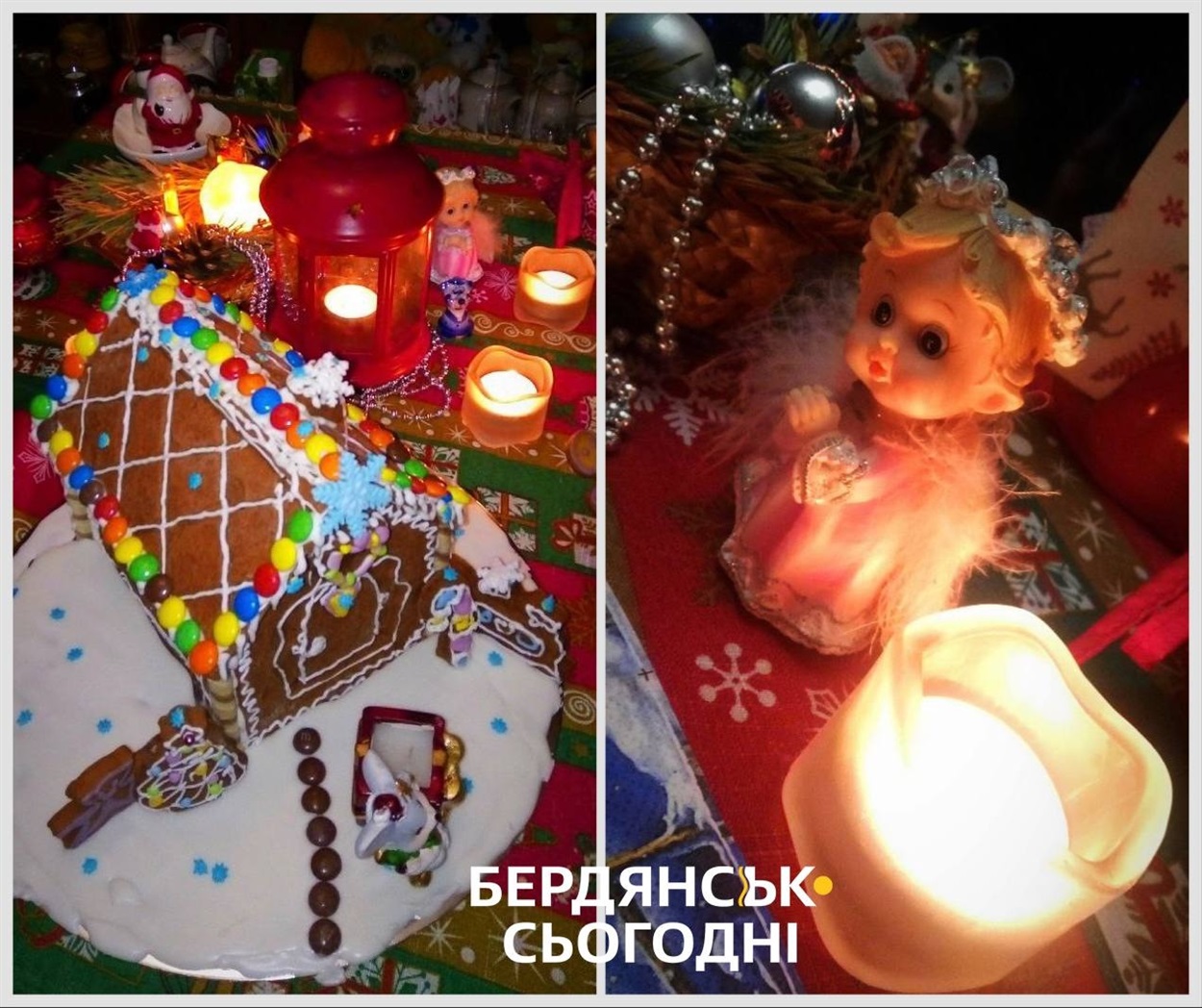 Фото святкування Різдва, які бердянці надіслали з окупованого міста