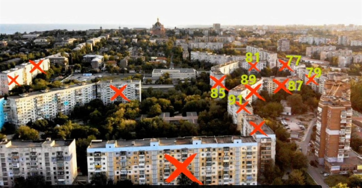 Помічено будинки, які знесли окупанти, в них проживало біля 20000 людей