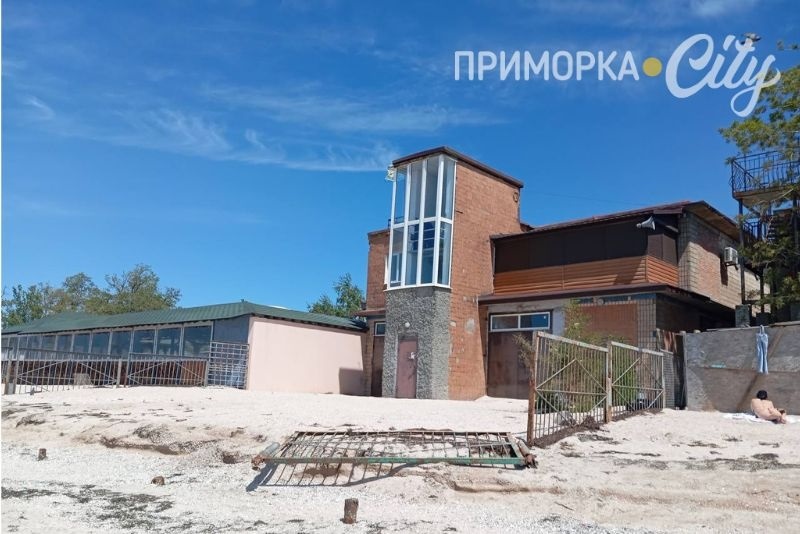 Набережна та центральний пляж в тимчасово окупованому Бердянську