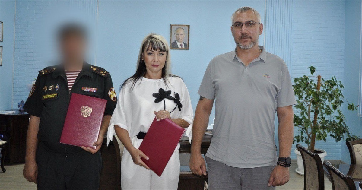 Тетяна Дубинська сприяла відкриттю в школах Запорізької області спецкласів Росгвардії, Юнармії та інших силових відомств загарбника