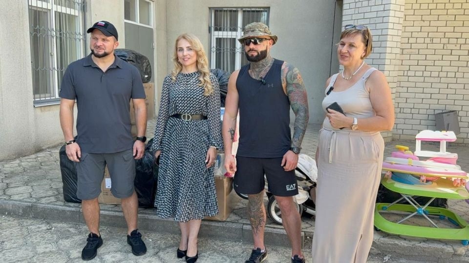 Ганна Хорошун в центрі