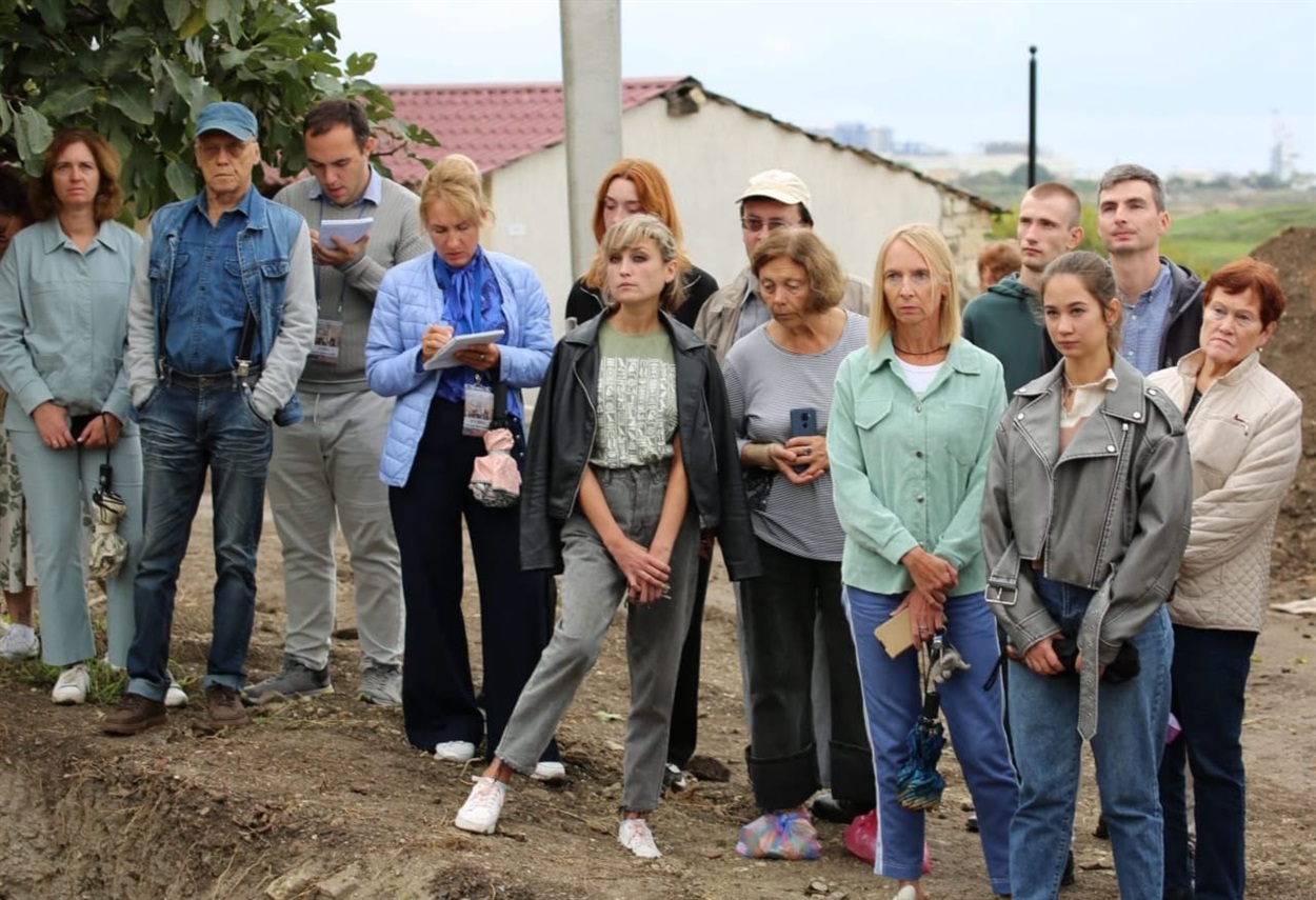 Співробітники-колаборанти заповідника «Кам’яна Могила» на стажуванні в Криму